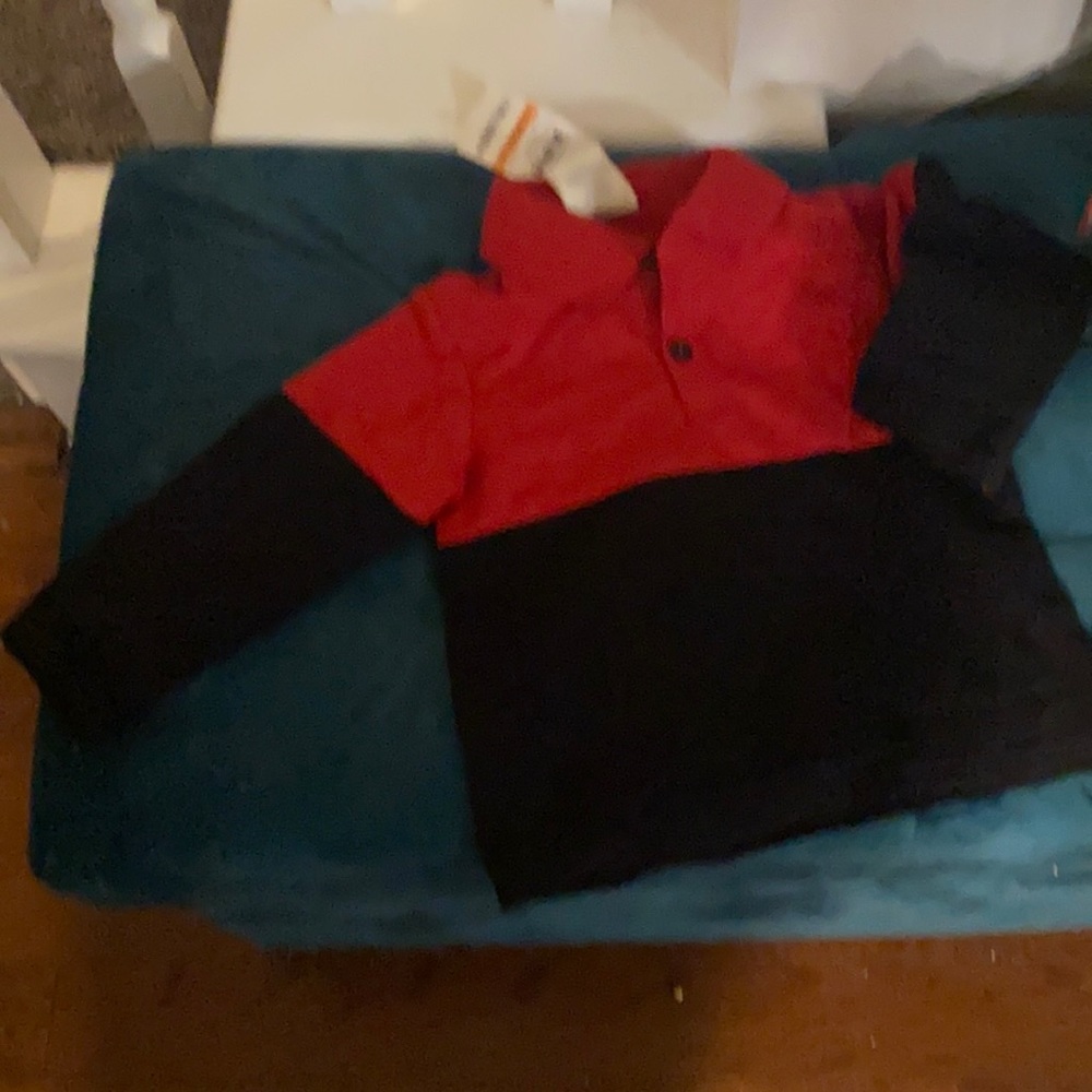 Toddler boy polo style shirt